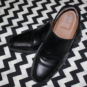 Men's George Black Slip On Dress Shoe - Size 9.5